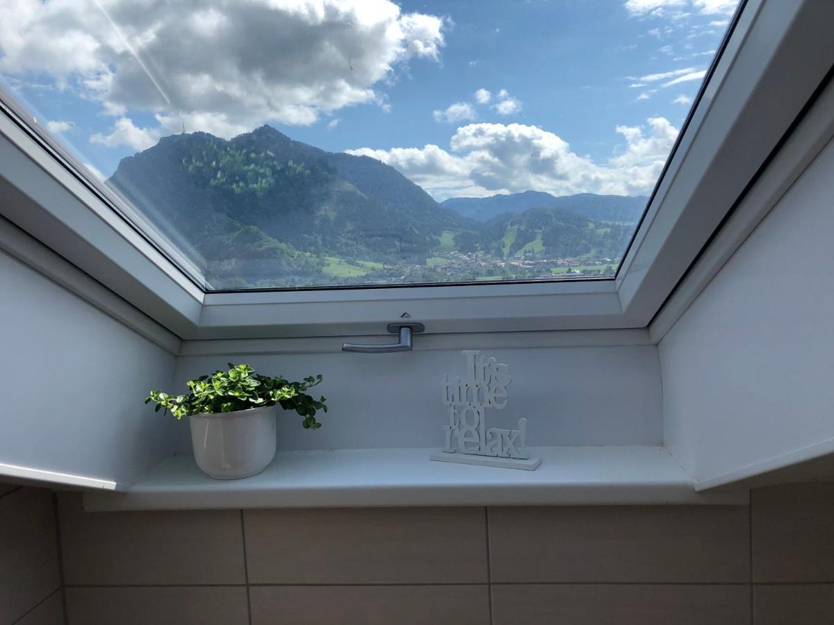 Nagelfluh Hues Appartement Blaichach Buitenkant foto